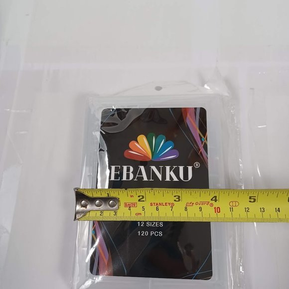 Ebanku False Nail System NEW Matte Dual Nail Forms 120 Pieces (12 Sizes) W/Case - Picture 5 of 8